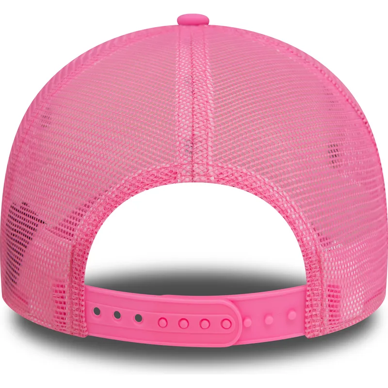 siltovka-zaoblena-ruzova-snapback-a-frame-foam-front-florida-beach-club-new-era