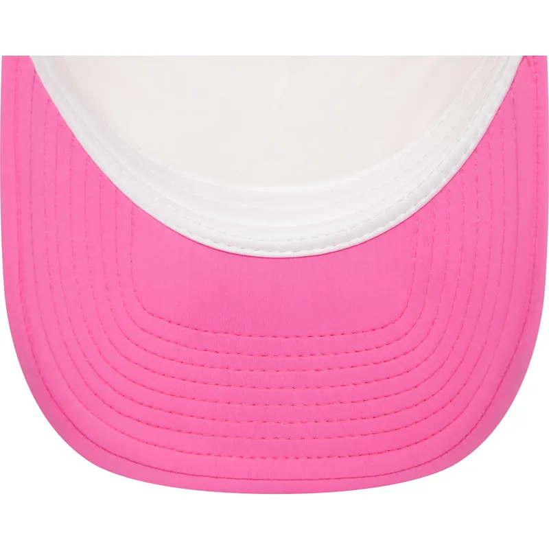 siltovka-zaoblena-ruzova-snapback-a-frame-foam-front-florida-beach-club-new-era