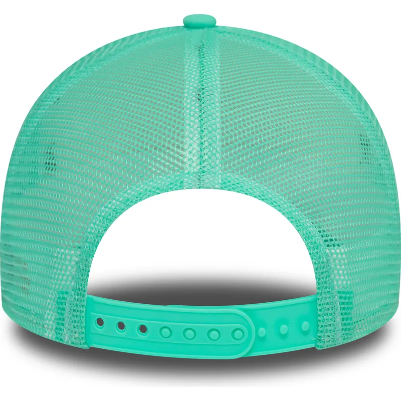 siltovka-zaoblena-zelena-snapback-a-frame-foam-front-miami-surf-club-florida-new-era