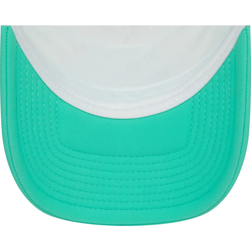 siltovka-zaoblena-zelena-snapback-a-frame-foam-front-miami-surf-club-florida-new-era