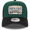 gorra-trucker-grun-und-schwarz-a-frame-patch-motorsport-von-new-era