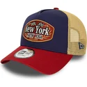 siltovka-zaoblena-viacfarebna-snapback-a-frame-patch-new-york-new-era