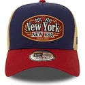 new-era-a-frame-patch-new-york-mehrfarbige-trucker-kappe