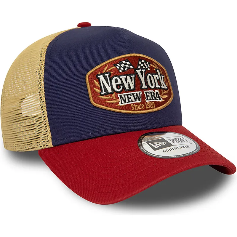 siltovka-zaoblena-viacfarebna-snapback-a-frame-patch-new-york-new-era
