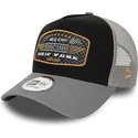 schwarz-graue-trucker-kappe-a-frame-patch-new-york-racing-von-new-era