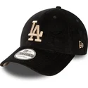 siltovka-zaoblena-cierna-nastavitelny-9forty-cord-los-angeles-dodgers-mlb-new-era