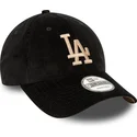 siltovka-zaoblena-cierna-nastavitelny-9forty-cord-los-angeles-dodgers-mlb-new-era