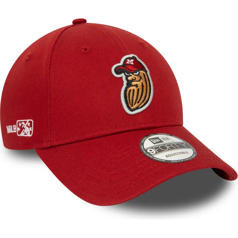 siltovka-zaoblena-cervena-nastavitelny-9forty-minor-league-modesto-nuts-milb-new-era