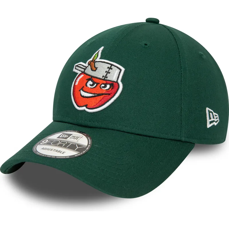 siltovka-zaoblena-zelena-nastavitelny-9forty-minor-league-fort-wayne-tincaps-milb-new-era