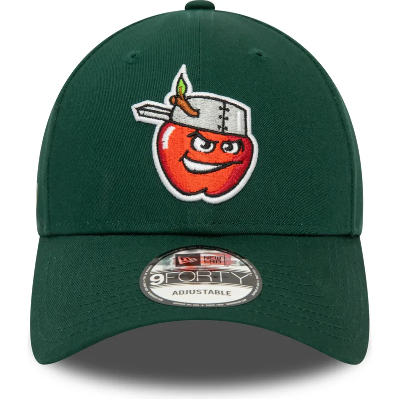 siltovka-zaoblena-zelena-nastavitelny-9forty-minor-league-fort-wayne-tincaps-milb-new-era