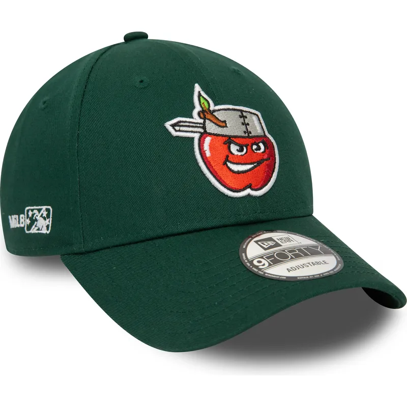 siltovka-zaoblena-zelena-nastavitelny-9forty-minor-league-fort-wayne-tincaps-milb-new-era
