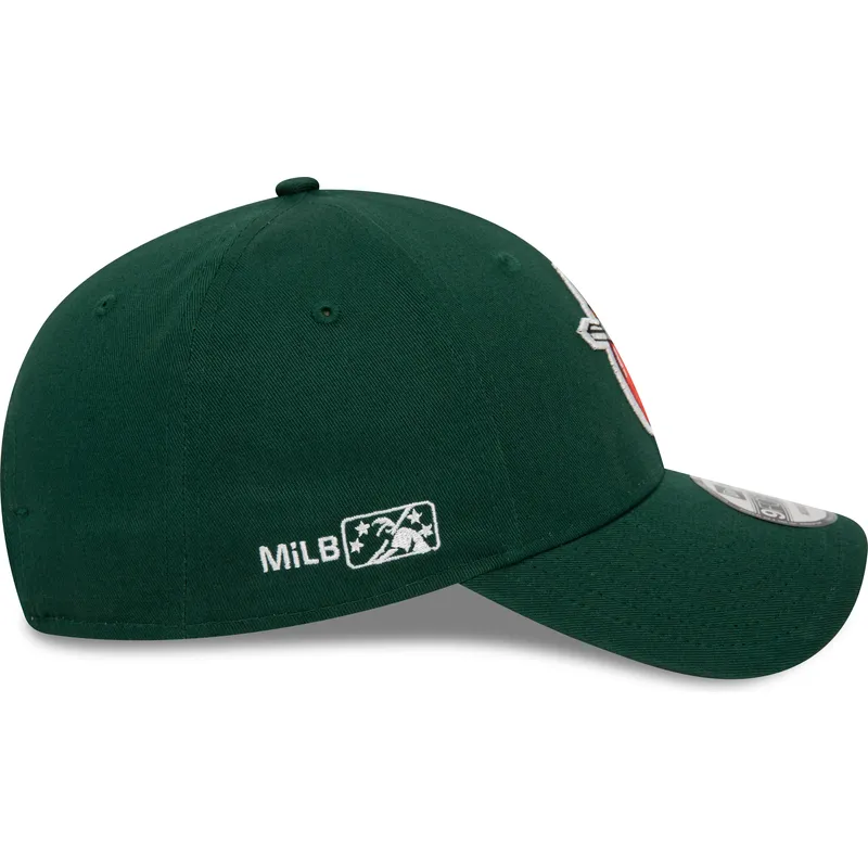 siltovka-zaoblena-zelena-nastavitelny-9forty-minor-league-fort-wayne-tincaps-milb-new-era