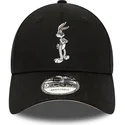siltovka-zaoblena-cierna-nastavitelny-9forty-character-bugs-bunny-looney-tunes-new-era