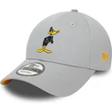 siltovka-zaoblena-siva-nastavitelny-9forty-character-pato-lucas-looney-tunes-new-era