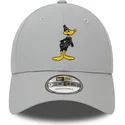 siltovka-zaoblena-siva-nastavitelny-9forty-character-pato-lucas-looney-tunes-new-era