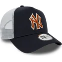 siltovka-zaoblena-tmavomodra-snapback-a-frame-boucle-new-york-yankees-mlb-new-era