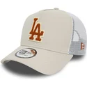 siltovka-zaoblena-bezova-snapback-a-frame-boucle-los-angeles-dodgers-mlb-new-era