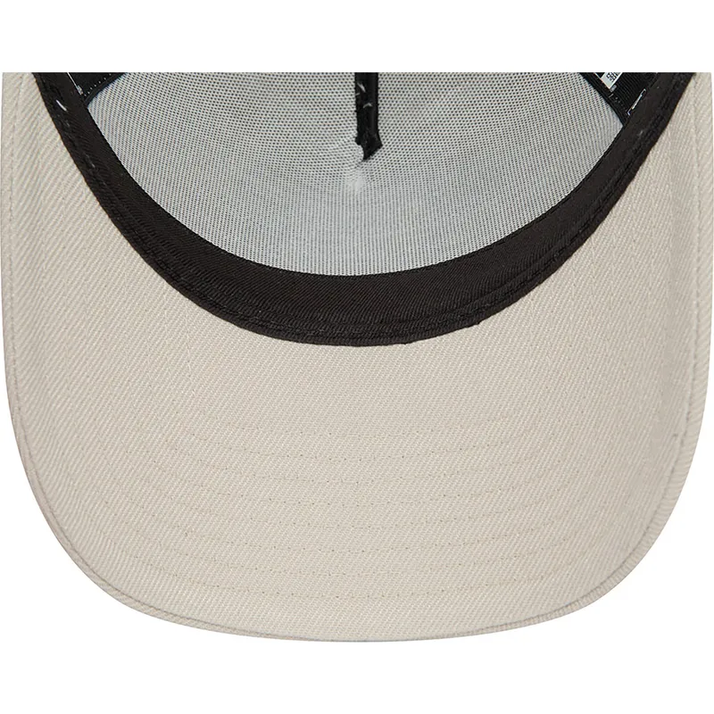 siltovka-zaoblena-bezova-snapback-a-frame-boucle-los-angeles-dodgers-mlb-new-era