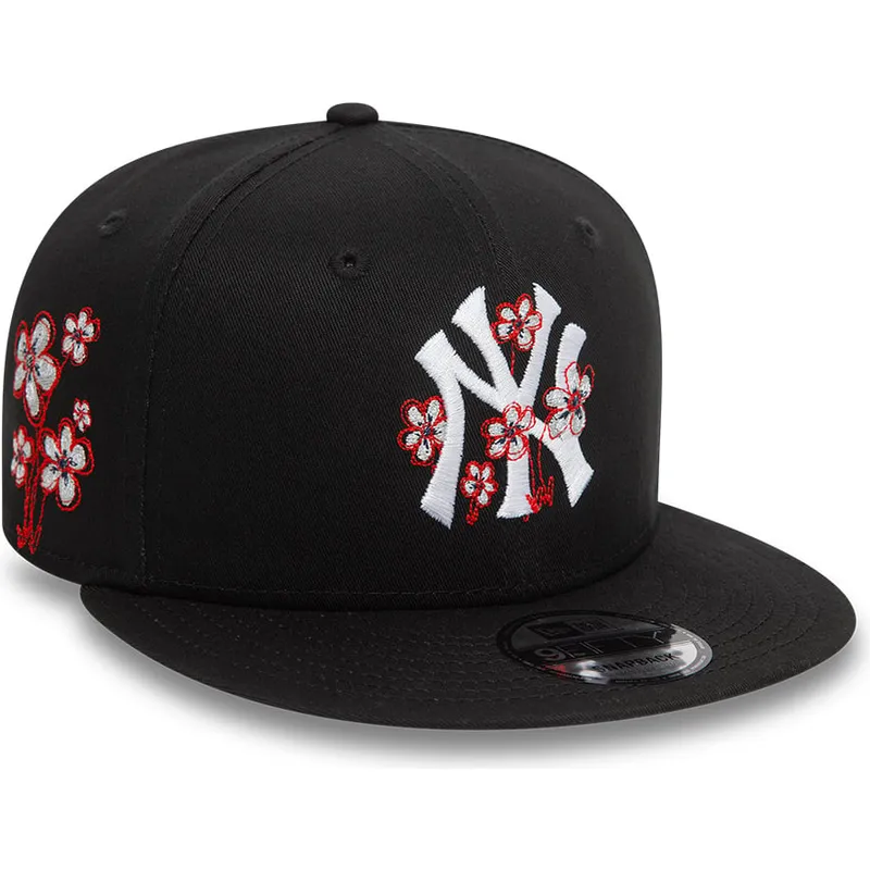 siltovka-rovna-cierna-snapback-9fifty-flower-icon-new-york-yankees-mlb-new-era