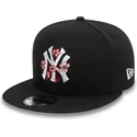 siltovka-rovna-cierna-snapback-9fifty-flower-icon-new-york-yankees-mlb-new-era