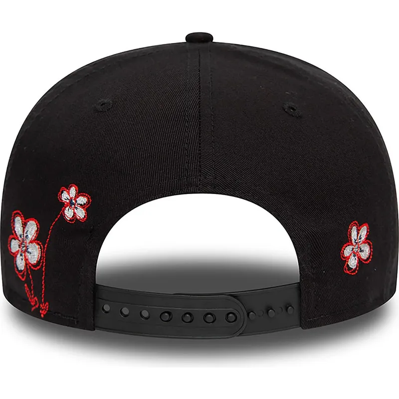 siltovka-rovna-cierna-snapback-9fifty-flower-icon-new-york-yankees-mlb-new-era