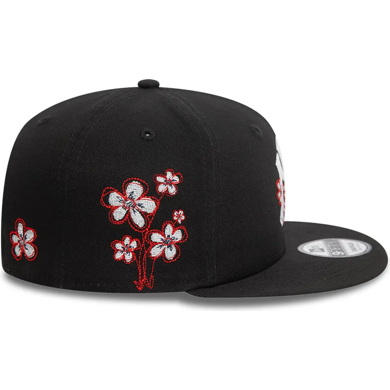 siltovka-rovna-cierna-snapback-9fifty-flower-icon-new-york-yankees-mlb-new-era