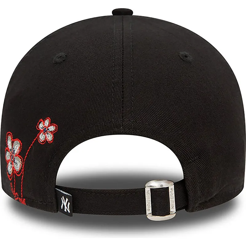 siltovka-zaoblena-cierna-nastavitelny-9forty-flower-icon-new-york-yankees-mlb-new-era
