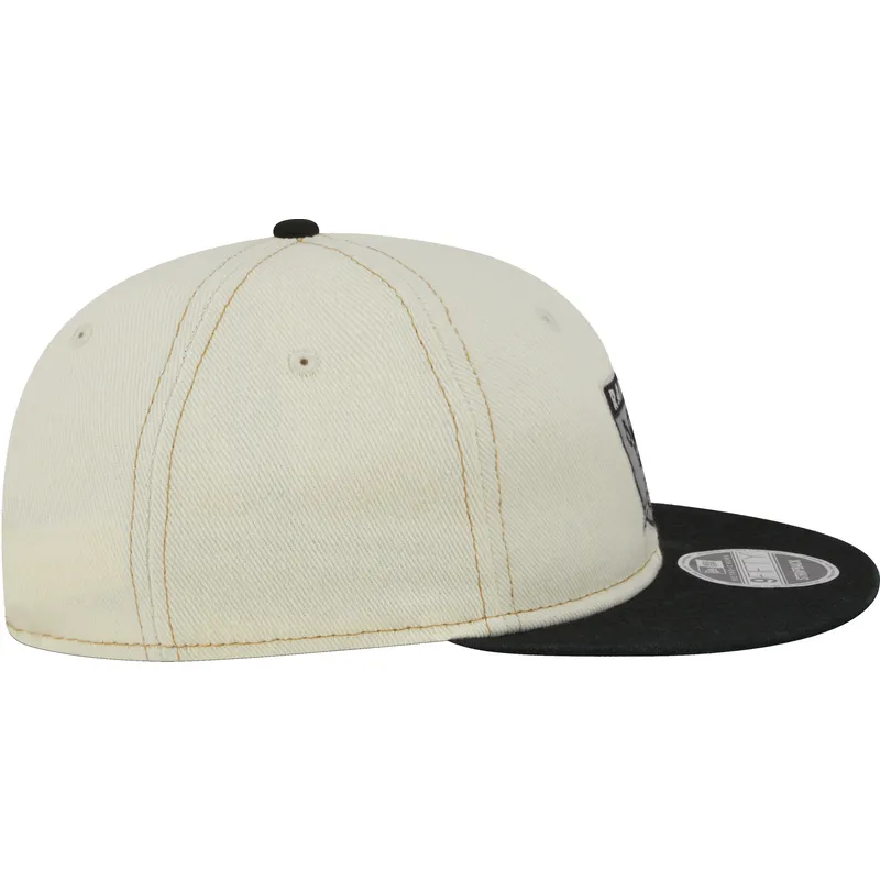siltovka-rovna-bezova-nastavitelny-9fifty-retro-crown-denim-oakland-raiders-nfl-new-era