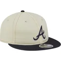 siltovka-rovna-bezova-snapback-9fifty-retro-crown-denim-atlanta-braves-mlb-new-era