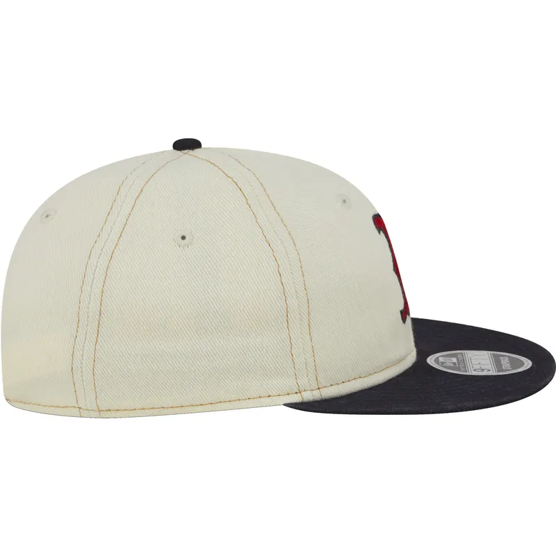 siltovka-rovna-bezova-snapback-9fifty-retro-crown-denim-boston-red-sox-mlb-new-era