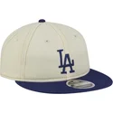 siltovka-rovna-bezova-snapback-9fifty-retro-crown-denim-los-angeles-dodgers-mlb-new-era