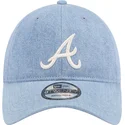 siltovka-zaoblena-modra-nastavitelny-9twenty-washed-denim-atlanta-braves-mlb-new-era