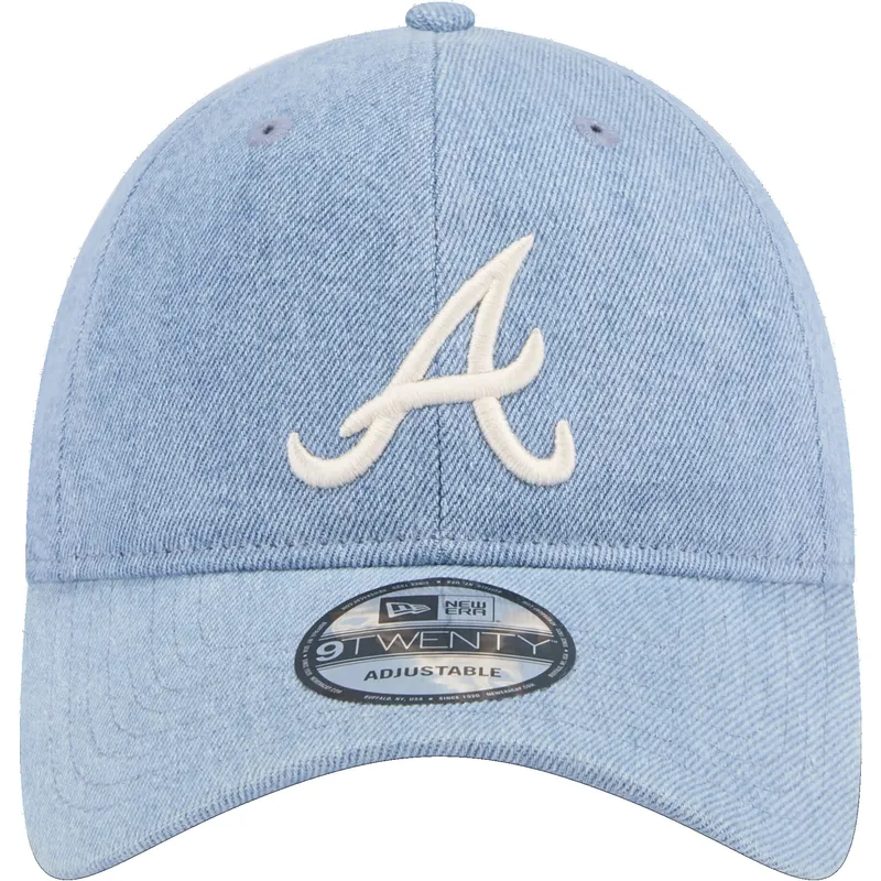 siltovka-zaoblena-modra-nastavitelny-9twenty-washed-denim-atlanta-braves-mlb-new-era