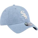 siltovka-zaoblena-modra-nastavitelny-9twenty-washed-denim-chicago-white-sox-mlb-new-era