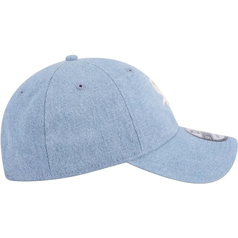 siltovka-zaoblena-modra-nastavitelny-9twenty-washed-denim-chicago-white-sox-mlb-new-era