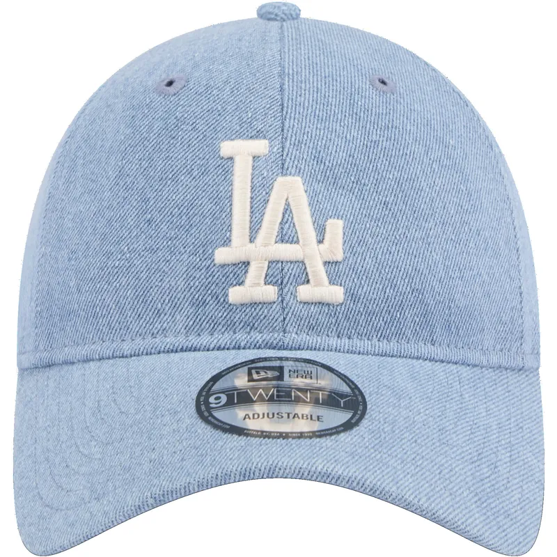 siltovka-zaoblena-modra-nastavitelny-9twenty-washed-denim-los-angeles-dodgers-mlb-new-era