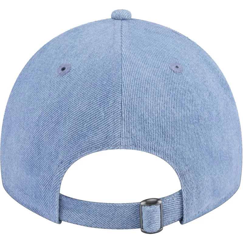 verstellbare-blaue-kappe-9twenty-washed-denim-der-los-angeles-dodgers-mlb-von-new-era