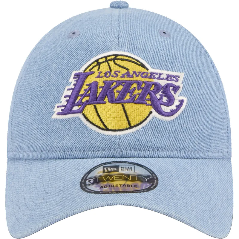 siltovka-zaoblena-modra-nastavitelny-9twenty-washed-denim-los-angeles-lakers-nba-new-era