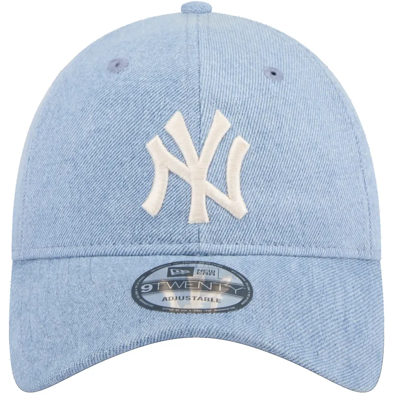 siltovka-zaoblena-modra-nastavitelny-9twenty-washed-denim-new-york-yankees-mlb-new-era