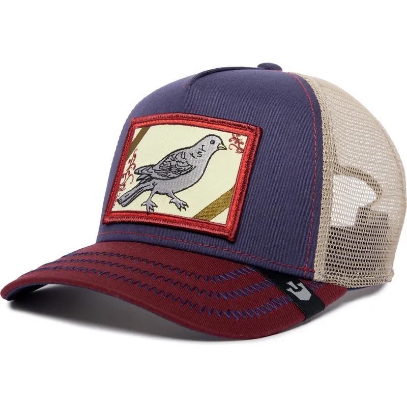 siltovka-zaoblena-viacfarebna-snapback-ye-olde-birdie-the-farm-retro-classic-the-farm-goorin-bros