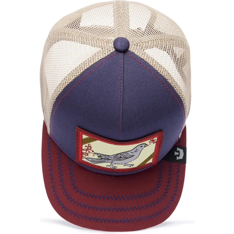 siltovka-zaoblena-viacfarebna-snapback-ye-olde-birdie-the-farm-retro-classic-the-farm-goorin-bros