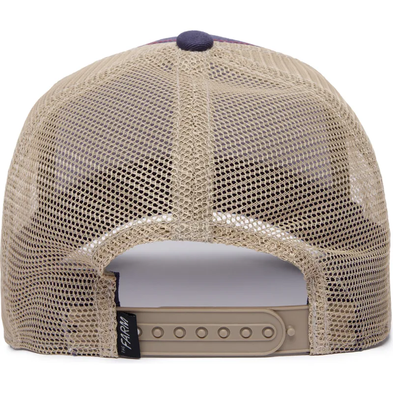 siltovka-zaoblena-viacfarebna-snapback-ye-olde-birdie-the-farm-retro-classic-the-farm-goorin-bros
