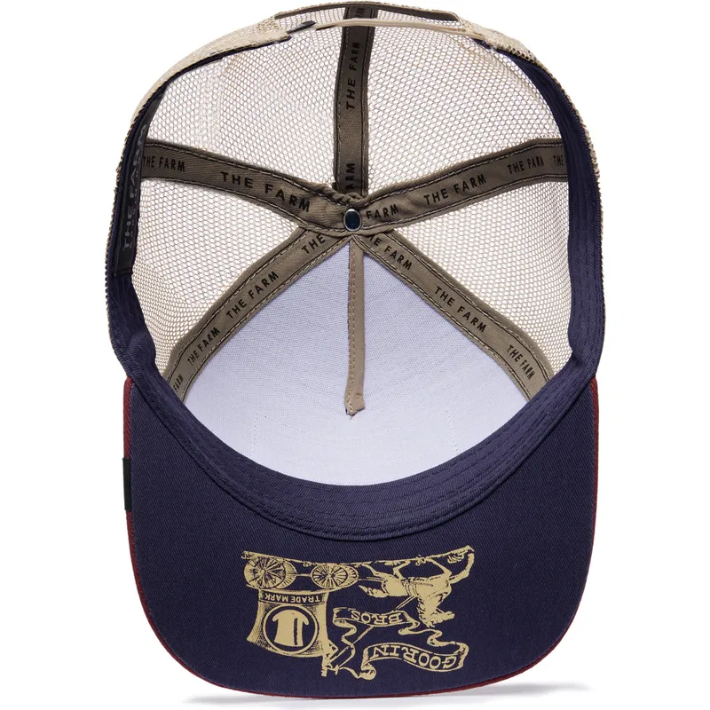 siltovka-zaoblena-viacfarebna-snapback-ye-olde-birdie-the-farm-retro-classic-the-farm-goorin-bros