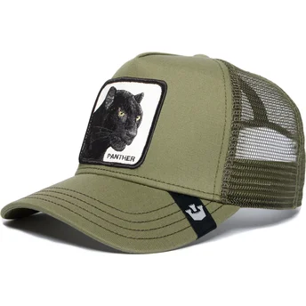 siltovka-zaoblena-zelena-snapback-the-panther-the-farm-goorin-bros