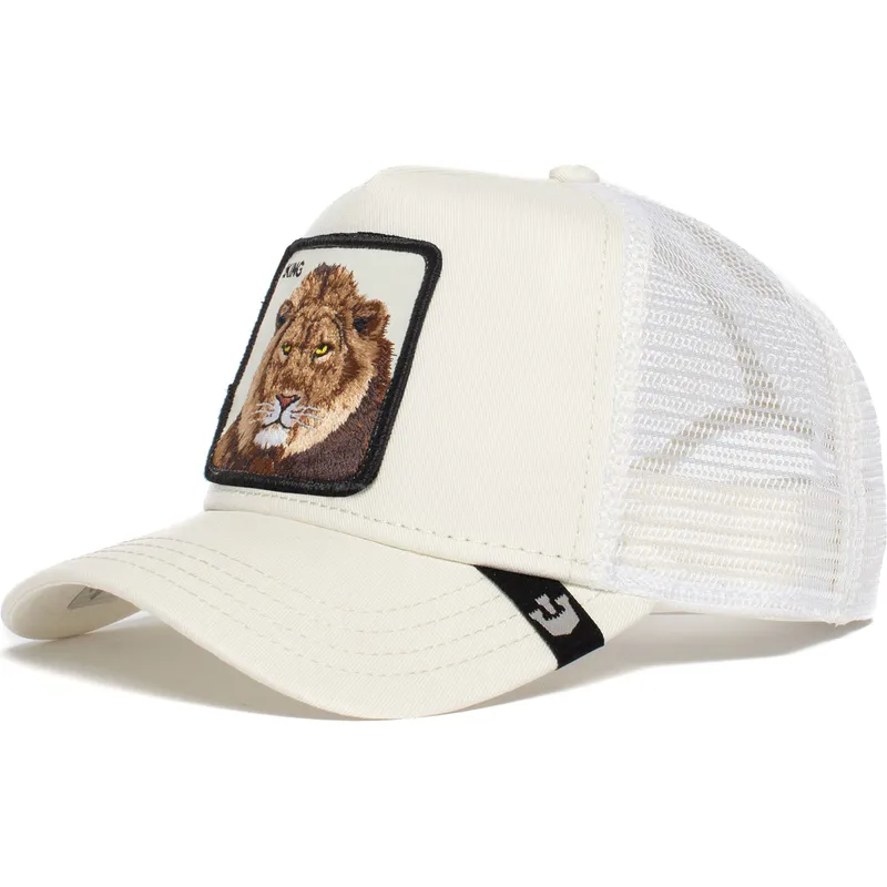 siltovka-zaoblena-biely-snapback-the-king-lion-the-farm-goorin-bros