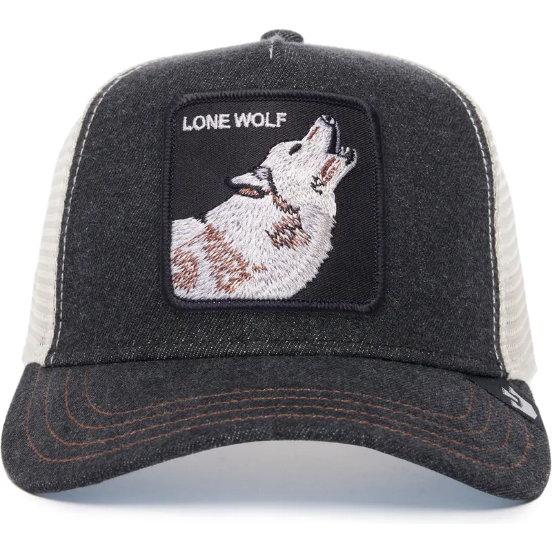 schwarz-weisse-trucker-kappe-wolf-the-lone-wolf-the-farm-von-goorin-bros