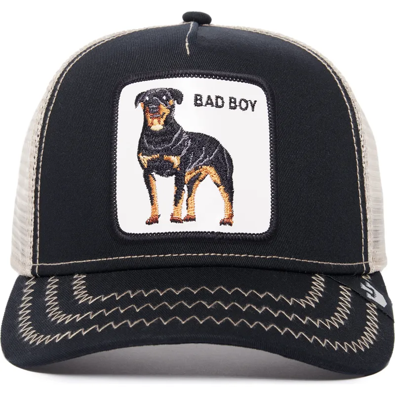 siltovka-zaoblena-cierna-snapback-bad-boy-the-baddest-boy-the-farm-goorin-bros
