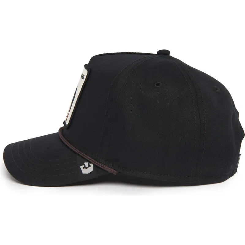 siltovka-zaoblena-cierna-snapback-alpha-dog-100-the-farm-all-over-canvas-the-farm-goorin-bros