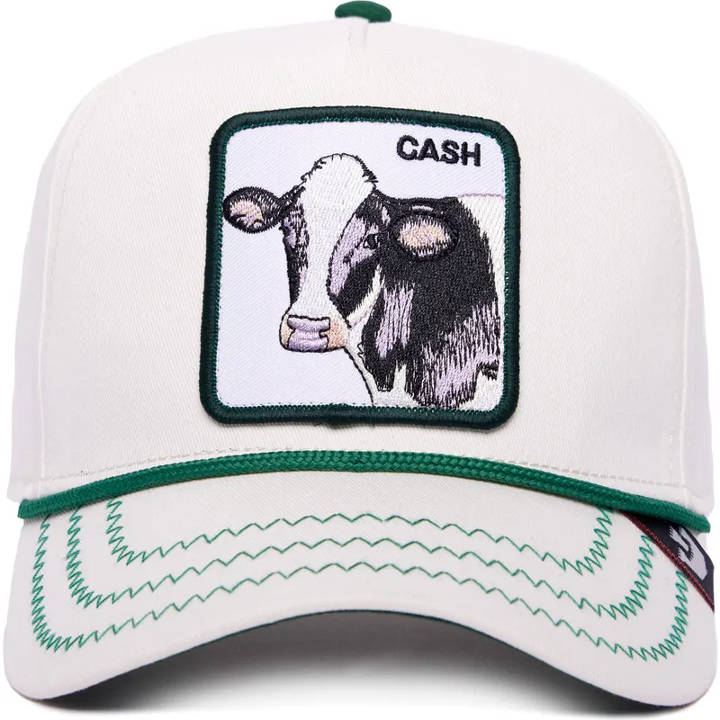 siltovka-zaoblena-biely-snapback-cash-cow-100-the-farm-all-over-canvas-the-farm-goorin-bros