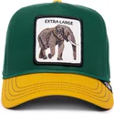 siltovka-zaoblena-zelena-snapback-extra-large-100-the-farm-all-over-canvas-the-farm-goorin-bros